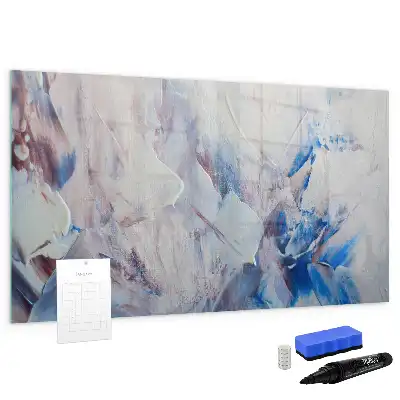 Schreib-Magnettafel Pinselstrich
