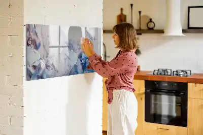 Schreib-Magnettafel Pinselstrich