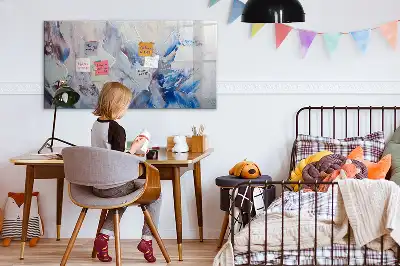 Schreib-Magnettafel Pinselstrich