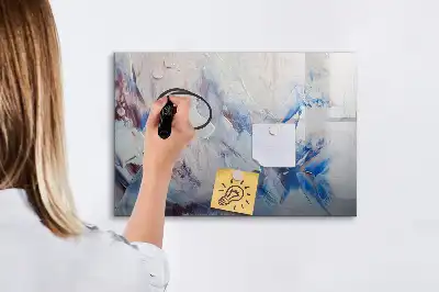 Schreib-Magnettafel Pinselstrich