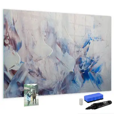 Schreib-Magnettafel Pinselstrich