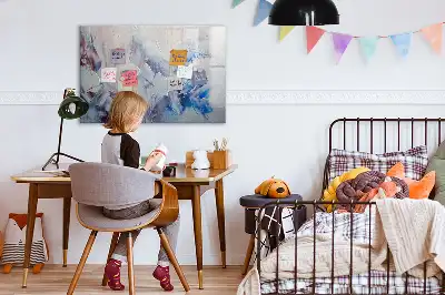 Schreib-Magnettafel Pinselstrich