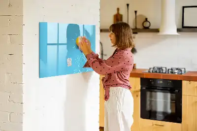 Beschreibbare Magnettafel mit Glühbirnen-Motiv