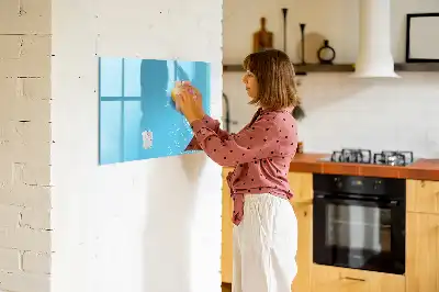 Beschreibbare Magnettafel mit Glühbirnen-Motiv