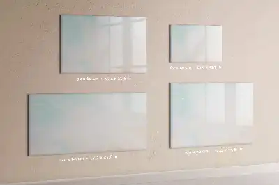 Beschreibbare Magnettafel im Design Aquarell-Marmor