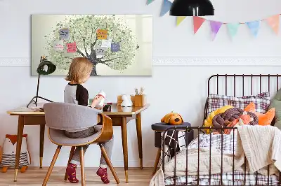 Schreib-Magnettafel in Form eines großen Naturbaums