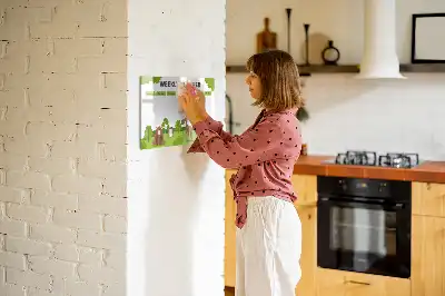 Stundenplan beschreibbare Magnettafel