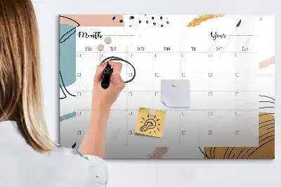 Business-Organizer beschreibbare Magnettafel