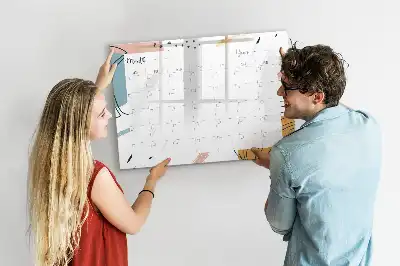 Business-Organizer beschreibbare Magnettafel
