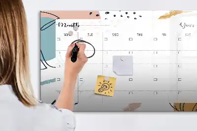 Business-Organizer beschreibbare Magnettafel
