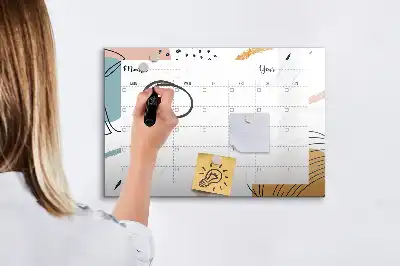 Business-Organizer beschreibbare Magnettafel