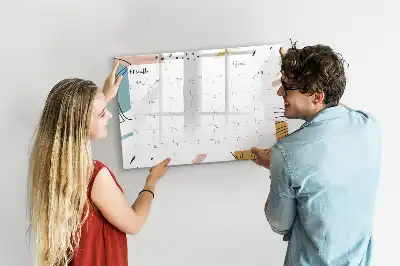 Business-Organizer beschreibbare Magnettafel