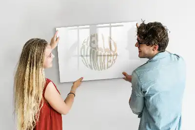 Schreib-Magnettafel mit Motiv Hallo Sommer
