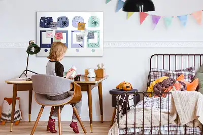 Schreib-Magnettafel im Polaroid-Rahmendesign
