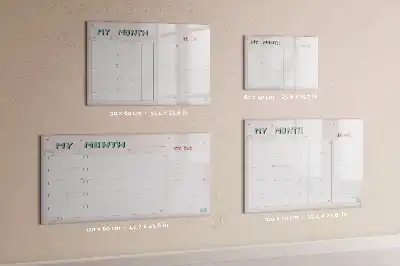 Monatsplaner für Kinder beschreibbare Magnettafel