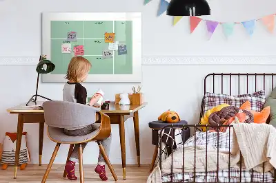 Schreibtisch-Organizer mit magnetischer Schreibtafel