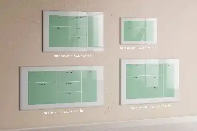 Schreibtisch-Organizer mit magnetischer Schreibtafel