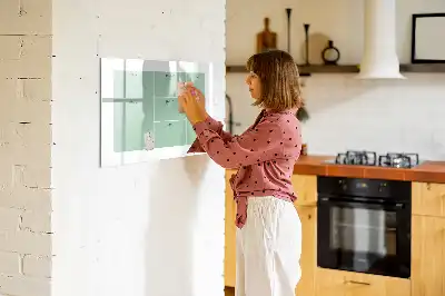 Schreibtisch-Organizer mit magnetischer Schreibtafel