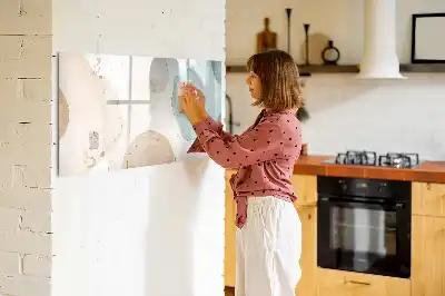 Schreib-Magnettafel mit Aquarellflecken-Design