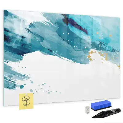 Schreib-Magnettafel Pinselstrich