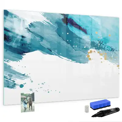 Schreib-Magnettafel Pinselstrich