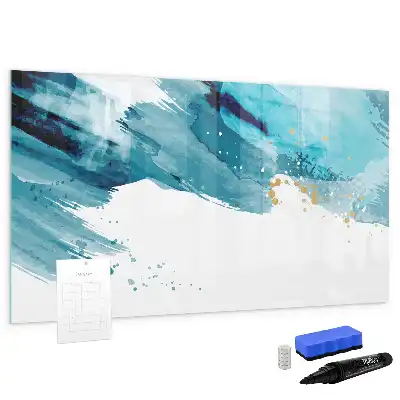 Schreib-Magnettafel Pinselstrich