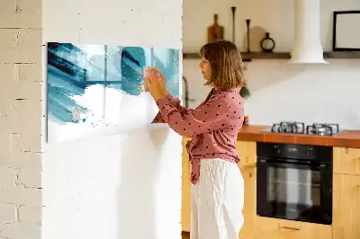 Schreib-Magnettafel Pinselstrich