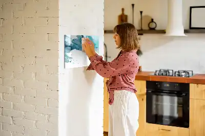 Schreib-Magnettafel Pinselstrich