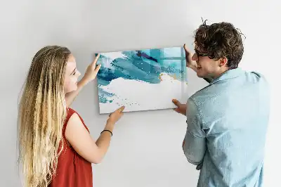 Schreib-Magnettafel Pinselstrich