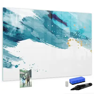 Schreib-Magnettafel Pinselstrich