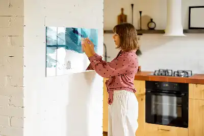 Schreib-Magnettafel Pinselstrich