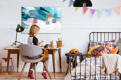 Schreib-Magnettafel Pinselstrich