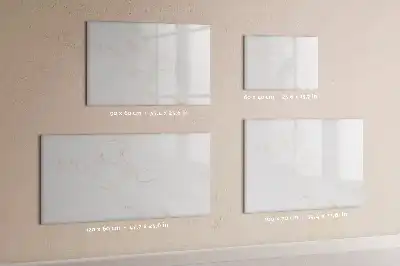 Beschreibbare Magnettafel im eleganten Marmordesign