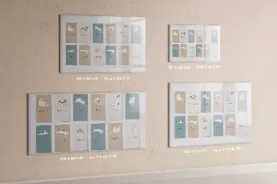 Schreib-Magnettafel mit Katzenmotiv