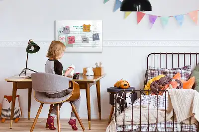 Beschreibbare Magnettafel Gewohnheitsplaner