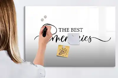 Schreib-Magnettafel für Text-Erinnerungen
