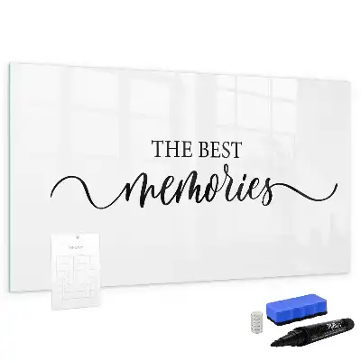Schreib-Magnettafel für Text-Erinnerungen