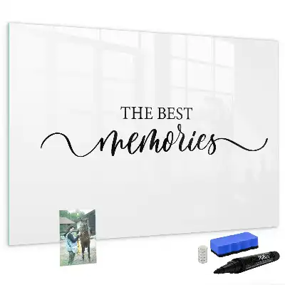 Schreib-Magnettafel für Text-Erinnerungen