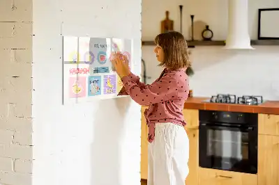 Schulplaner mit magnetischer Schreibfläche