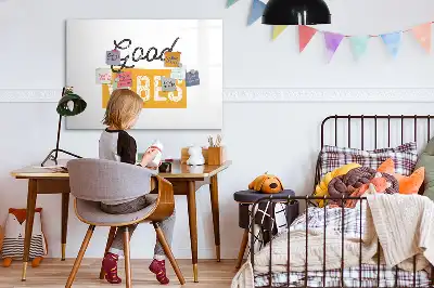 Schreib-Magnettafel mit inspirierendem Spruch