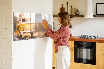Schreib-Magnettafel Urlaub mit dem Auto