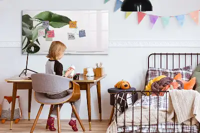 Schreib-Magnettafel mit Motiv abstrakte Blätter