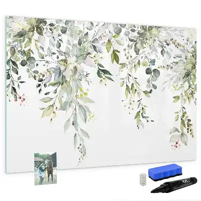 Schreib-Magnettafel Motiv Blühende Natur