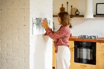 Schreib-Magnettafel Motiv Blühende Natur