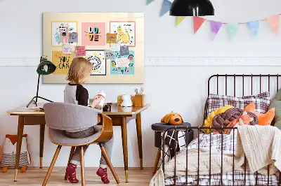 Schreib-Magnettafel mit Motivationssprüchen