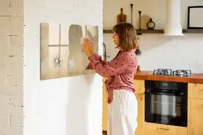 Magnettafel beschreibbar, Kompass