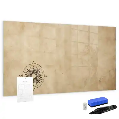 Magnettafel beschreibbar, Kompass