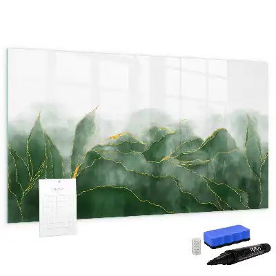 Magnettafel beschreibbar mit Blatt-Abstraktion