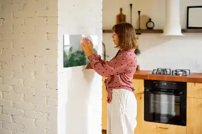 Magnettafel beschreibbar mit Blatt-Abstraktion