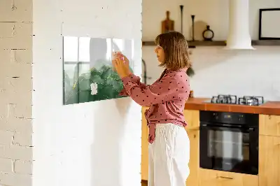 Magnettafel beschreibbar mit Blatt-Abstraktion